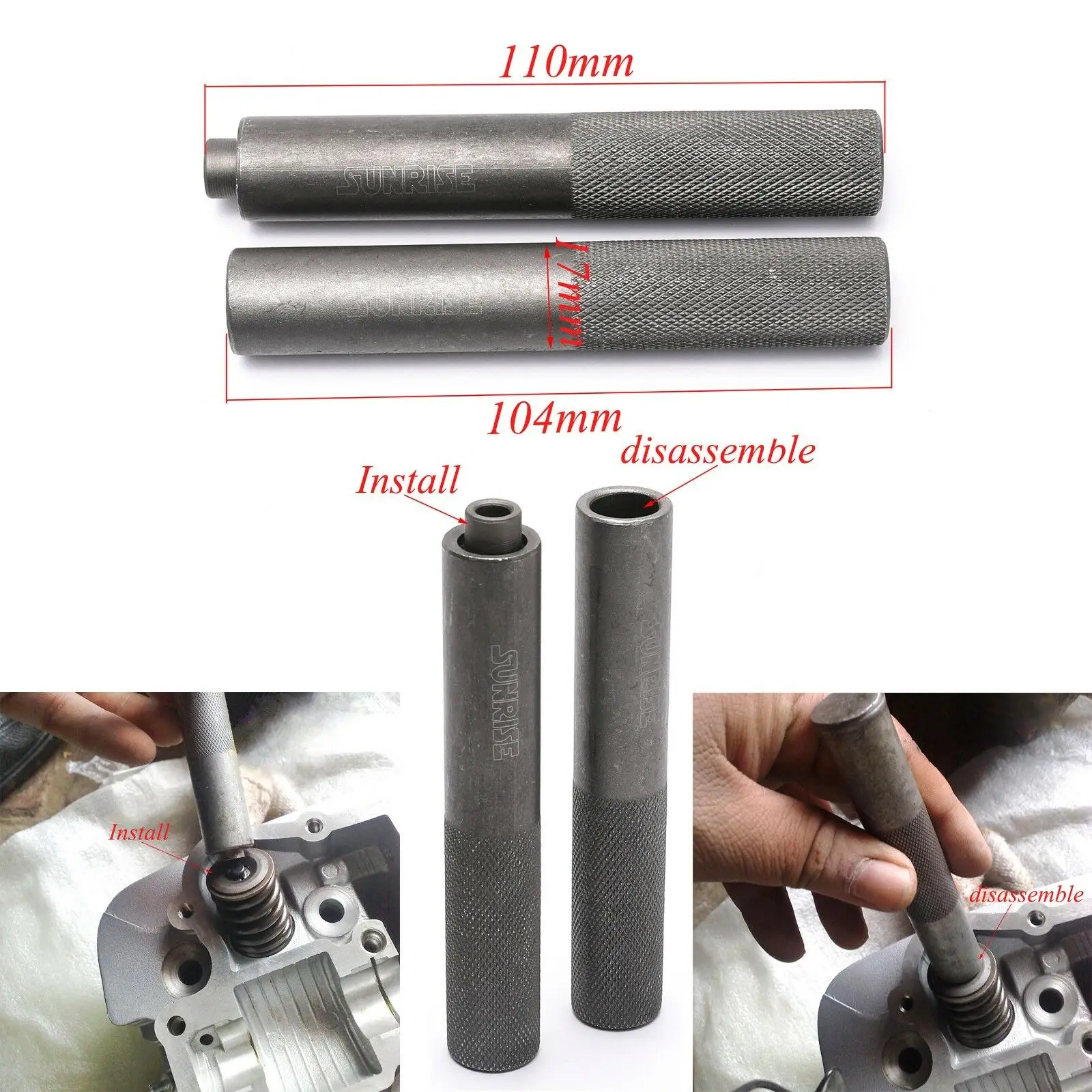 Valve Spring Compressor - Engine Overhead Valve Spring Installer Remover