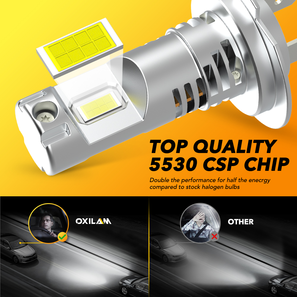 2Pcs H7 LED Can bus Car Headli - Headlight Aiming Tool recension och pris