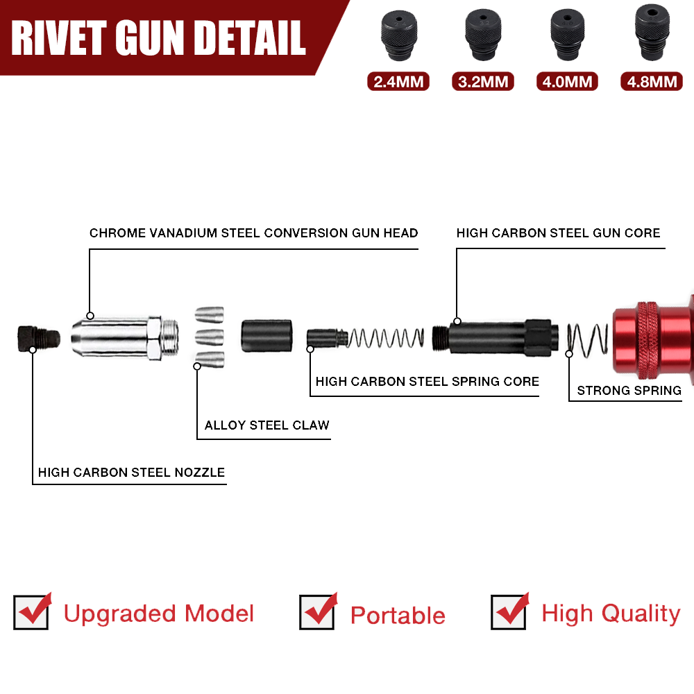 Riveting Machine Electric Rive - Rivet Gun Air recension och pris