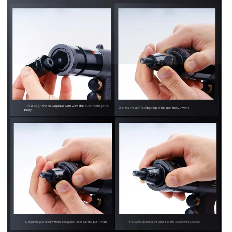 2026  Self-Lock Pneumatic Rive - Rivet Gun Air recension och pris