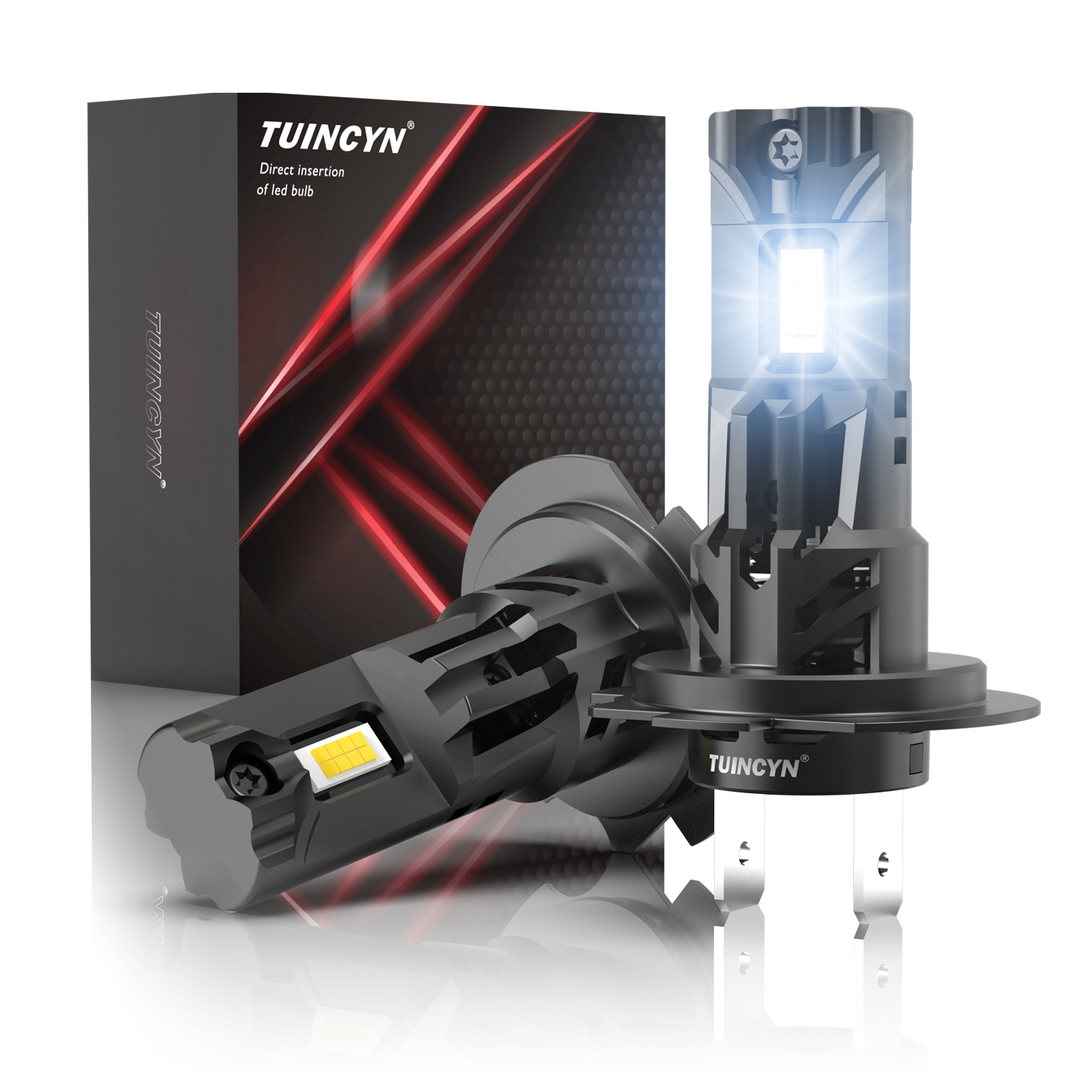2x 22000LM 100W H7 LED Car Hea - Headlight Aiming Tool recension och pris