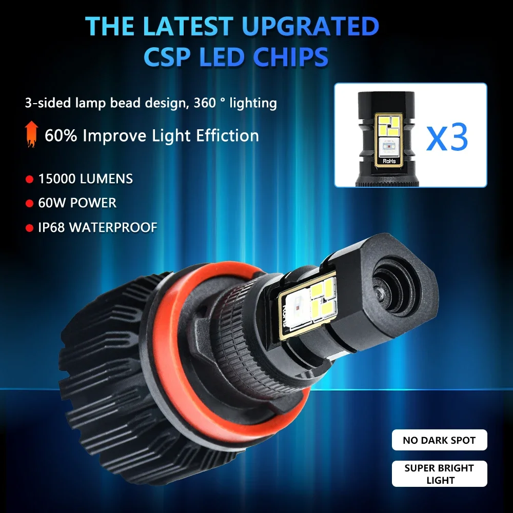 Bayerley RGB 5050 LED Fog Ligh - Headlight Aiming Tool recension och pris