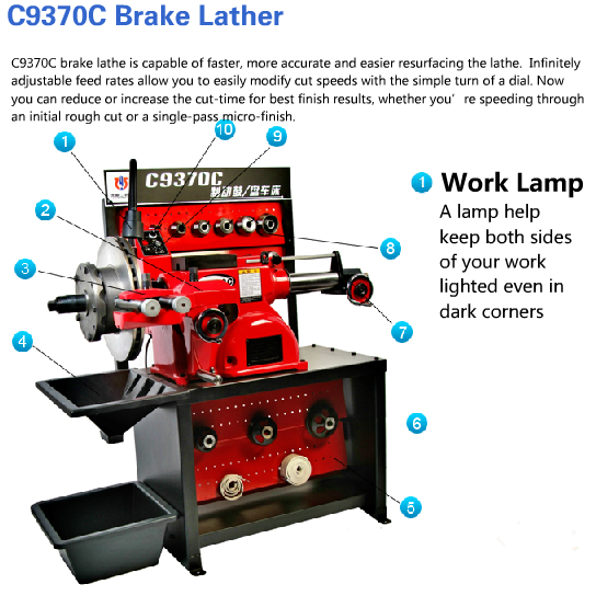 Fine Quality Brake Lathe/Brake - Brake Drum Lathe recension och pris