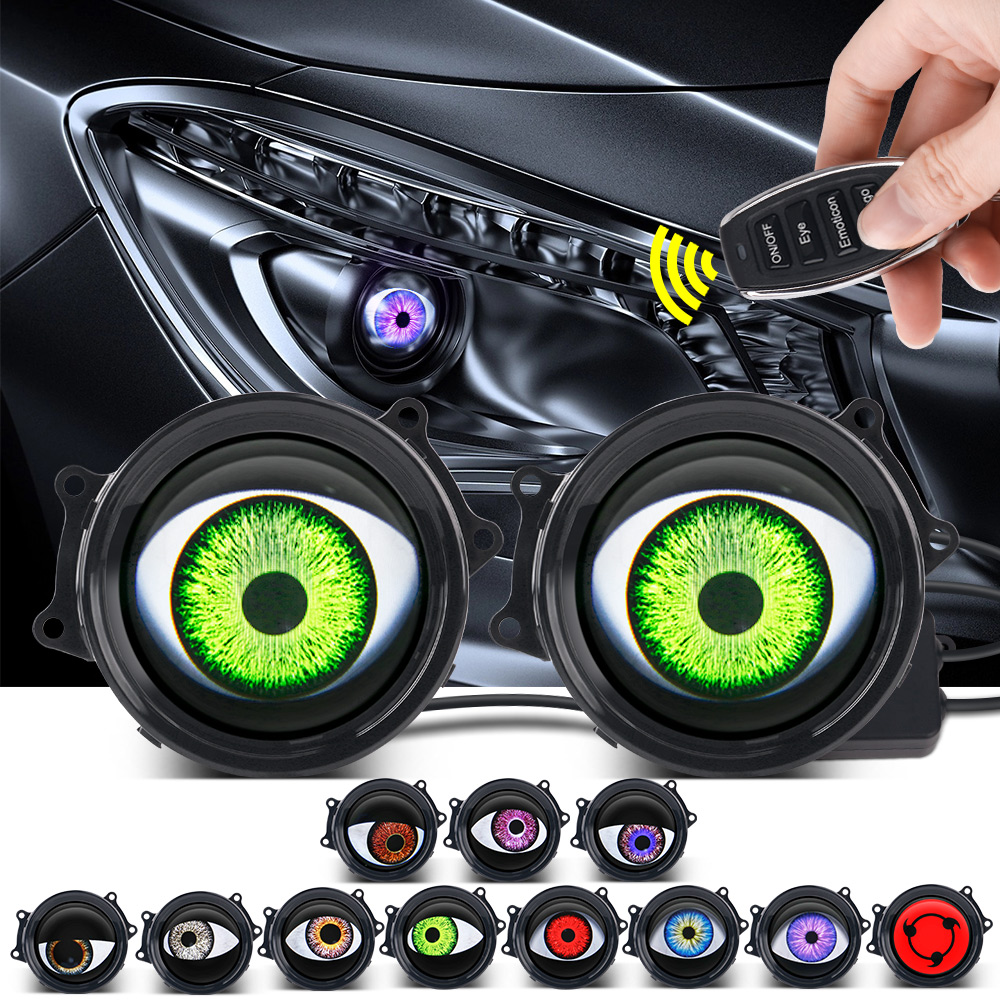 Car Dynamic Devil's Eye LED Li - Headlight Aiming Tool recension och pris