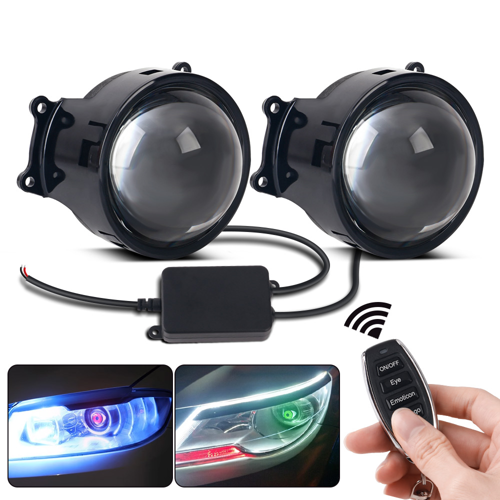 Car Dynamic Devil's Eye LED Li - Headlight Aiming Tool recension och pris