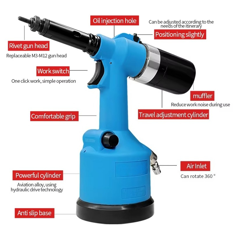 RL-5312 Heavy-Duty Air Riveter - Rivet Gun Air recension och pris