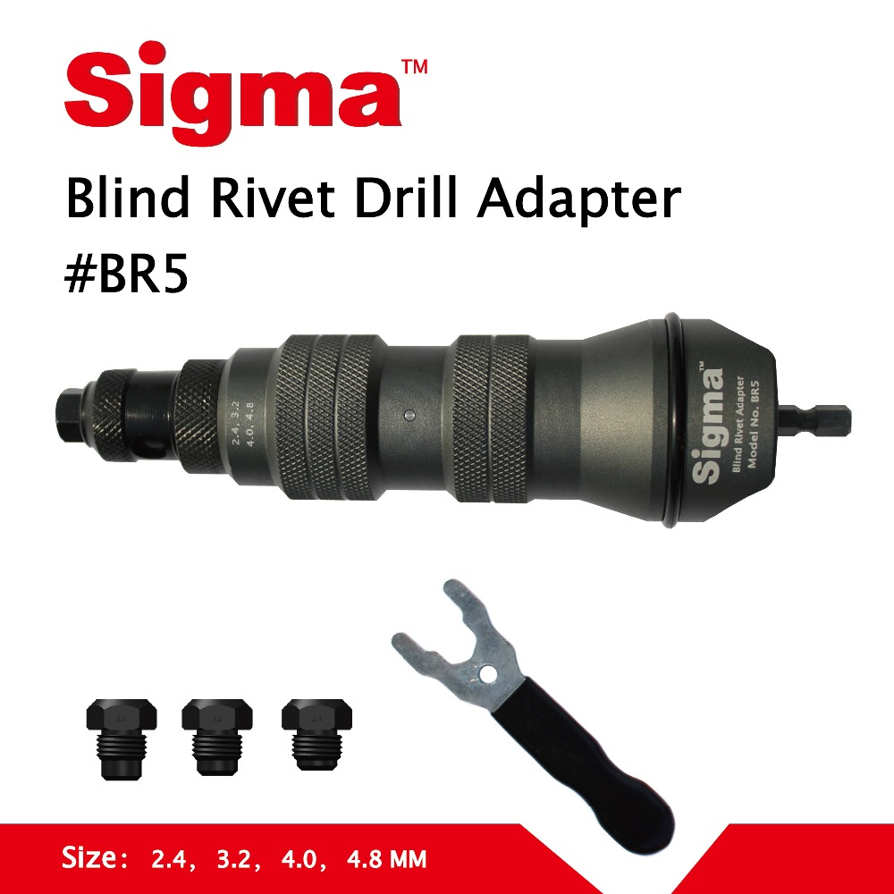 Sigma #BR5 Blind Pop Rivet Dri - Rivet Gun Air recension och pris