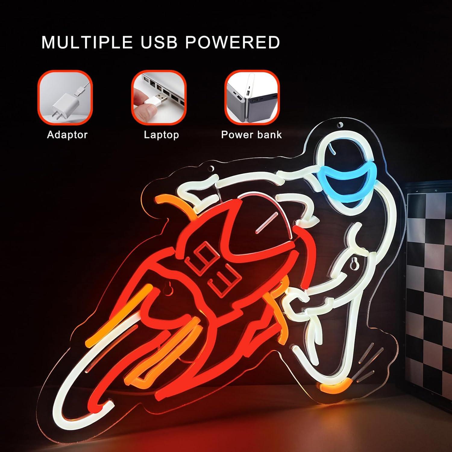 Motorcycle Racing Cornering Ne - Auto Repair Shop Signs recension och pris