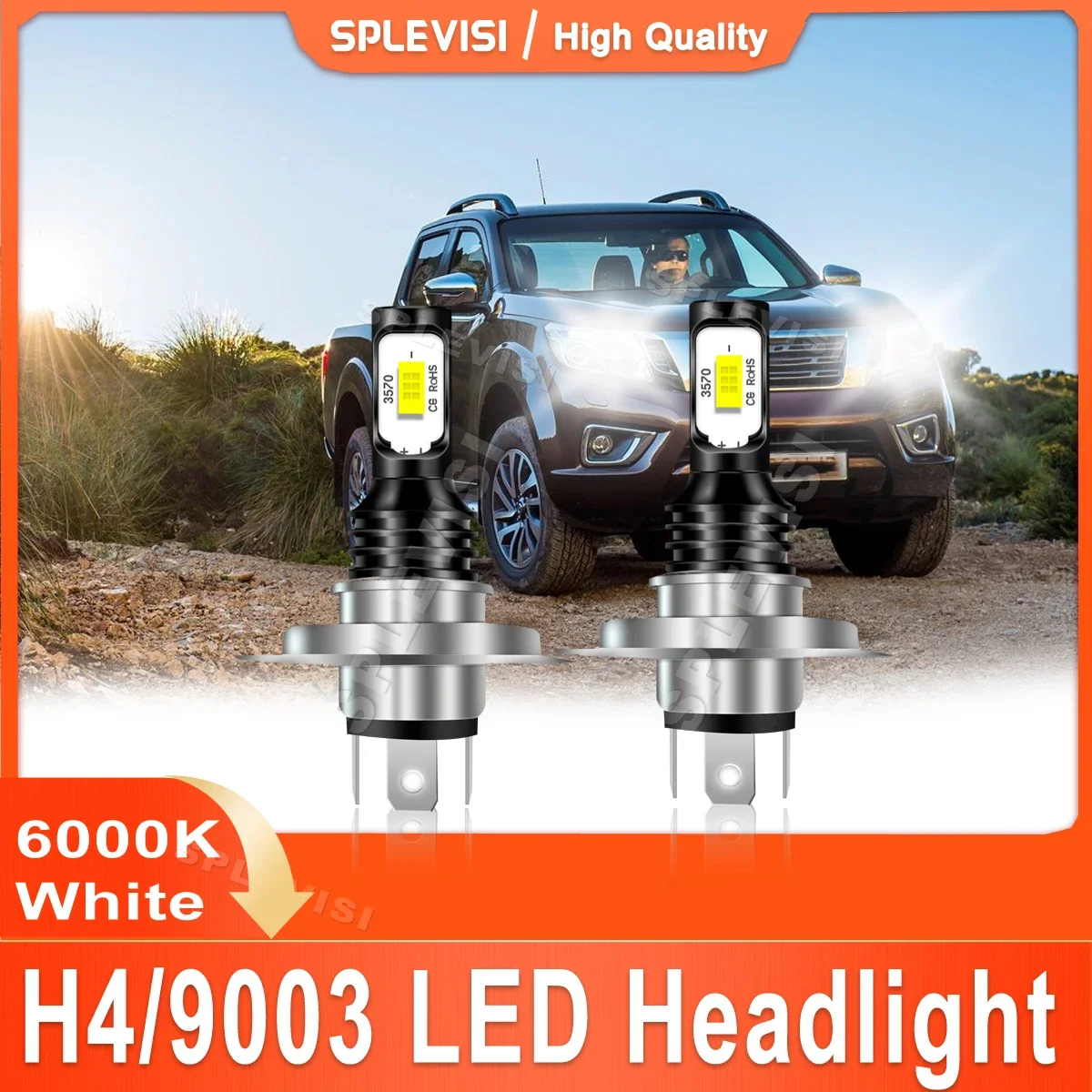 LED Headlight Hi Low Beam For  - Headlight Aiming Tool recension och pris