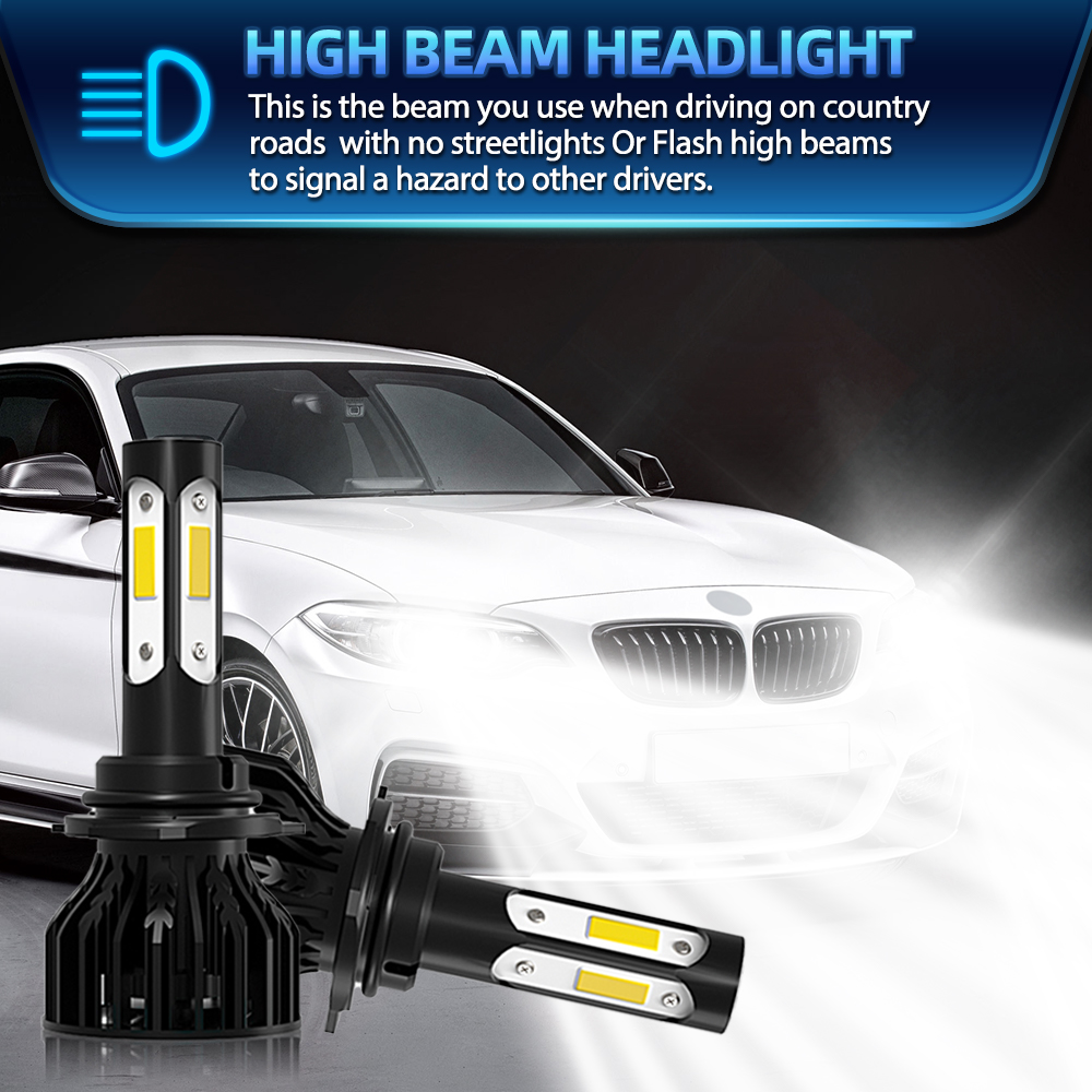 Led H11 9005 HB3 Car Headlight - Headlight Aiming Tool recension och pris