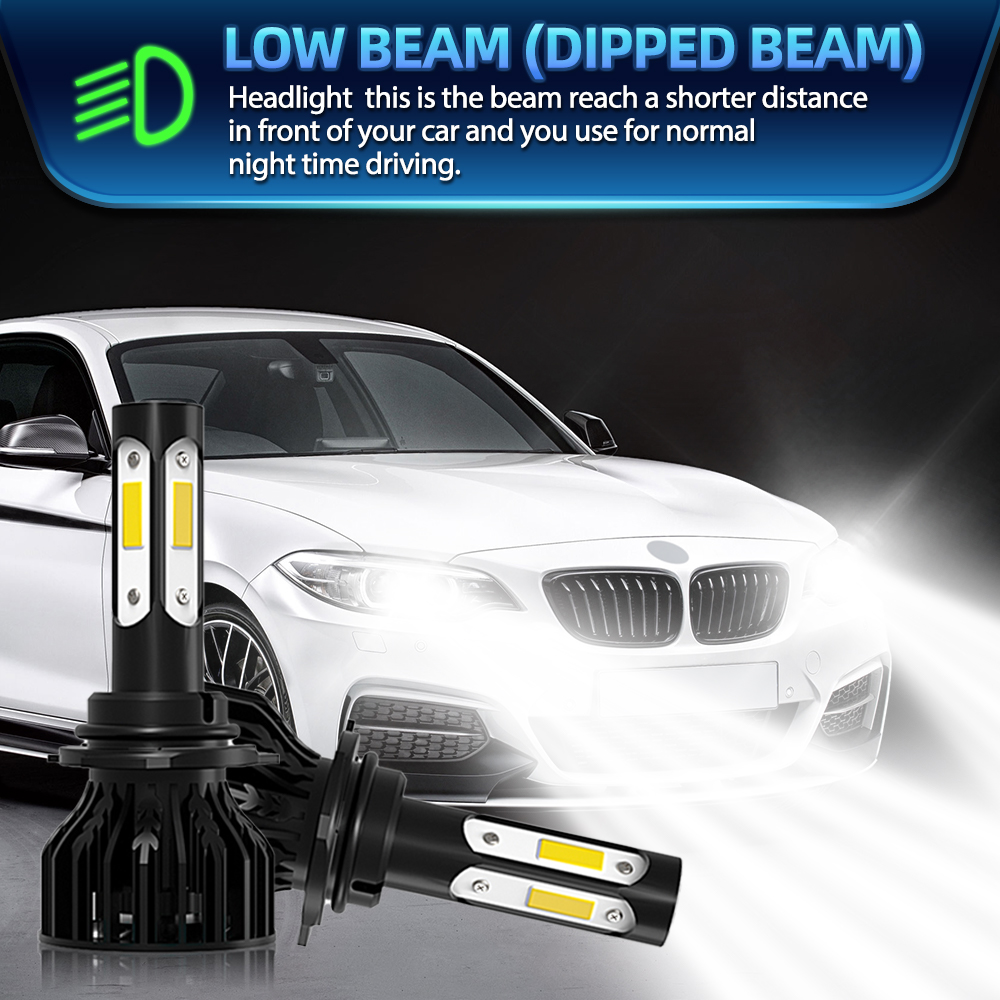 Led H11 9005 HB3 Car Headlight - Headlight Aiming Tool recension och pris