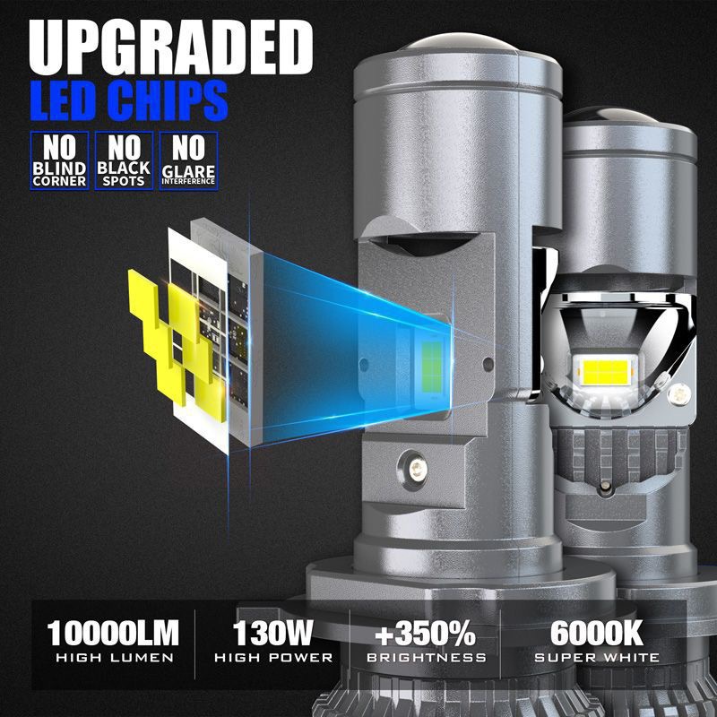 XTG GT4 LED Headlight Bulbs H4 - Headlight Aiming Tool recension och pris