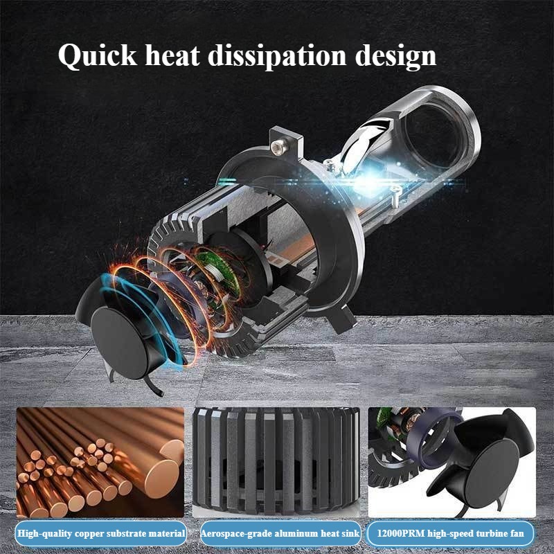 XTG GT4 LED Headlight Bulbs H4 - Headlight Aiming Tool recension och pris