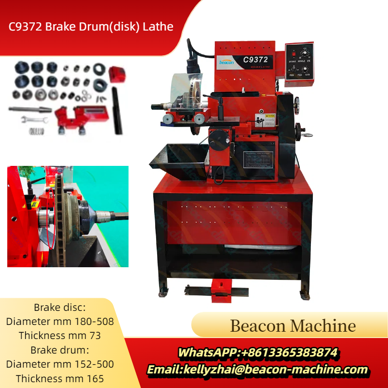 Brake Lathe Machine C9372 Good - Brake Drum Lathe recension och pris