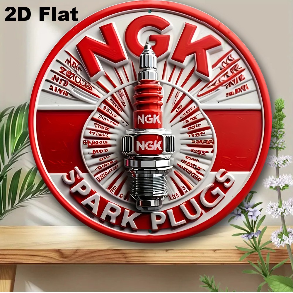 1pc Vintage Auto Parts Pattern - Auto Repair Shop Signs recension och pris