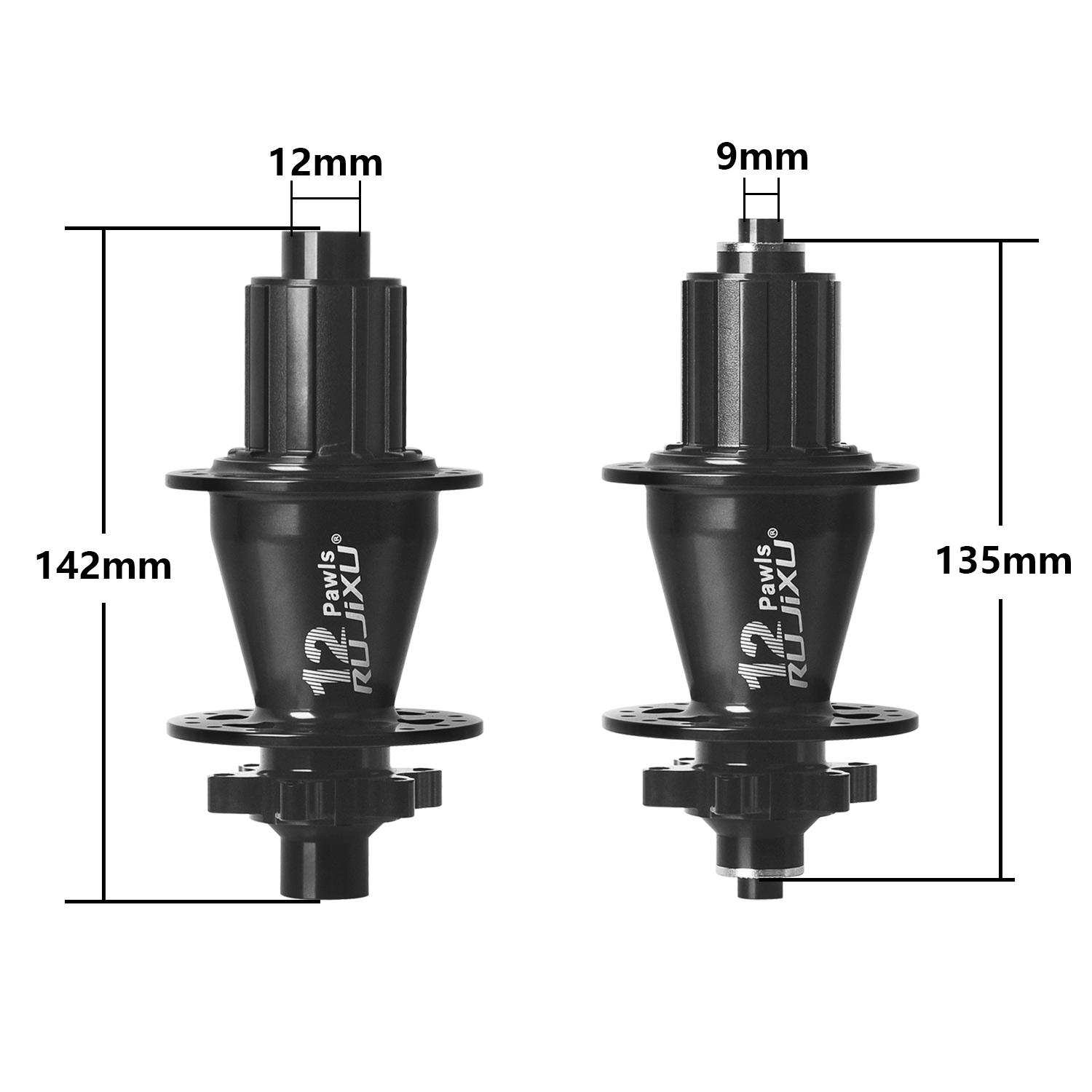 RUJIXU 12 Claw MTB hub Mountai - Brake Drum Lathe recension och pris